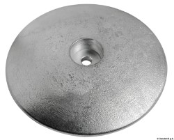 Anschraub-Rosenanode Ø mm 70 g 80 Aluminium